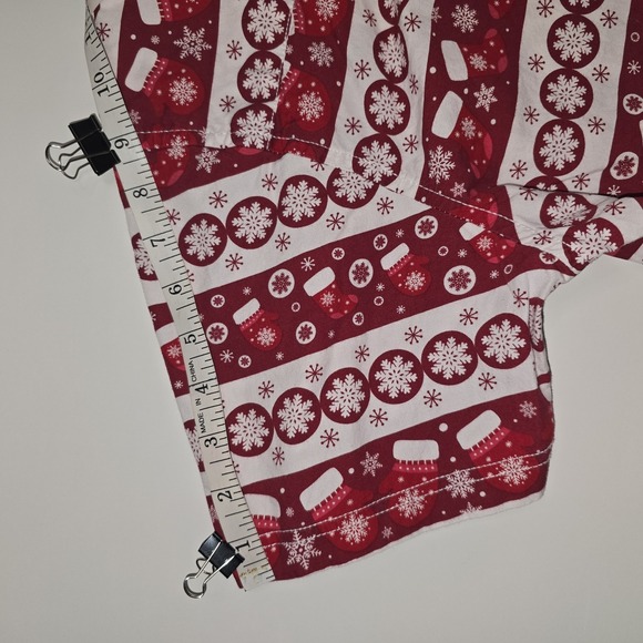 Rugby University Christmas Button-Up Shirt Men's Large – Red & White Holiday... - Picture 6 of 9